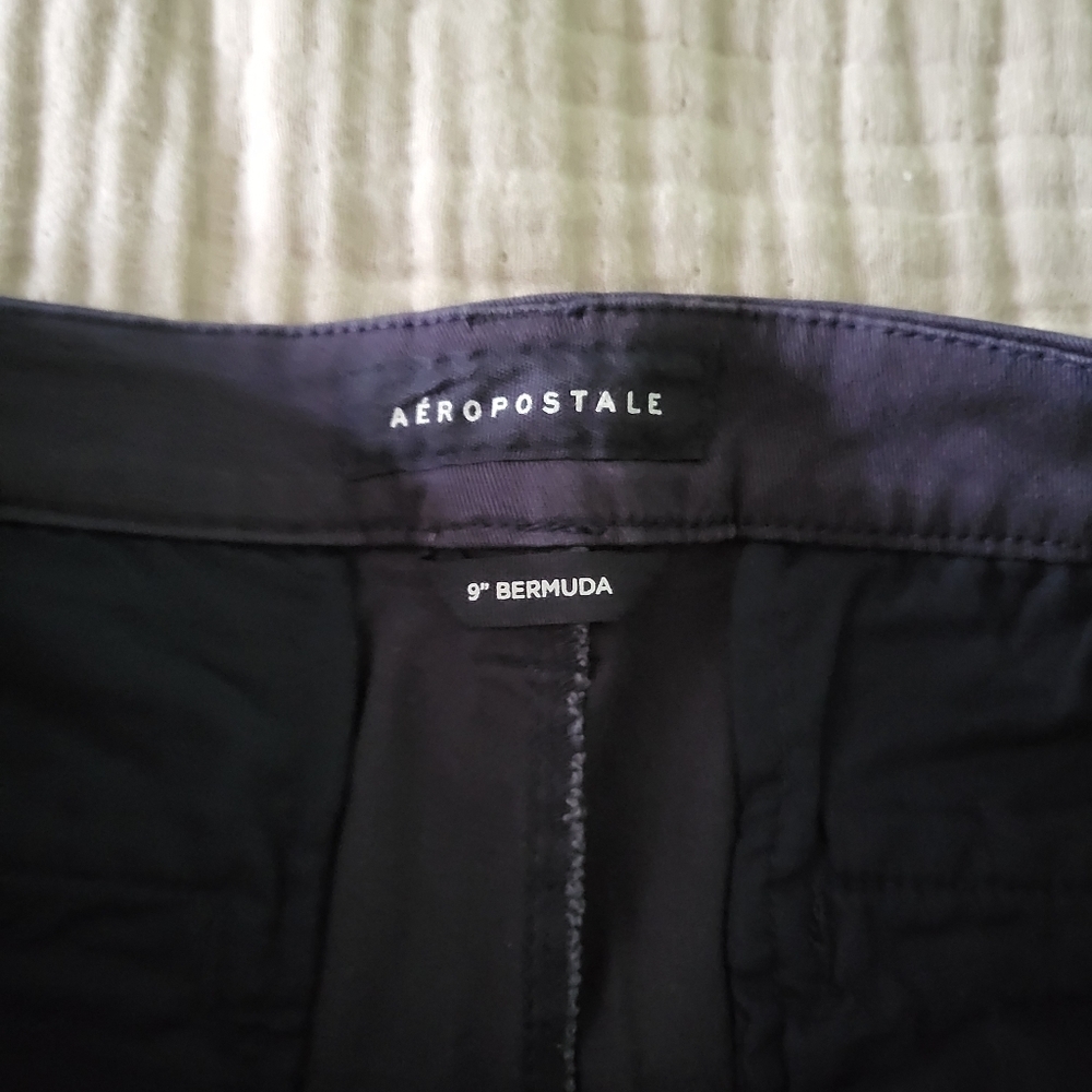 Aero Bermuda Girls Size 12 Blue Shorts 9 inch length - Picture 4 of 6